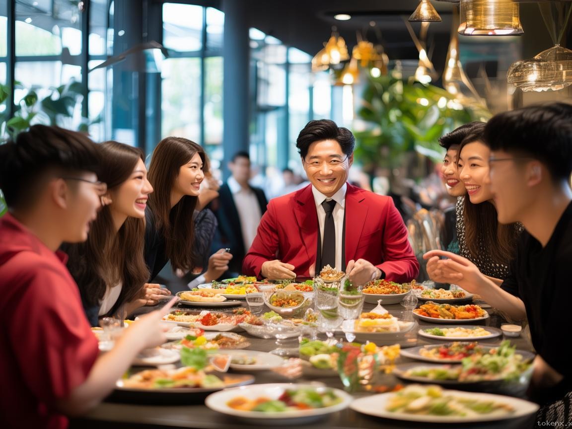 泡泡带“韩国霸总”爽吃美食：一场网红与霸总的跨界美食之旅
